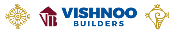 Vishnoo Builders logo mobile unit
